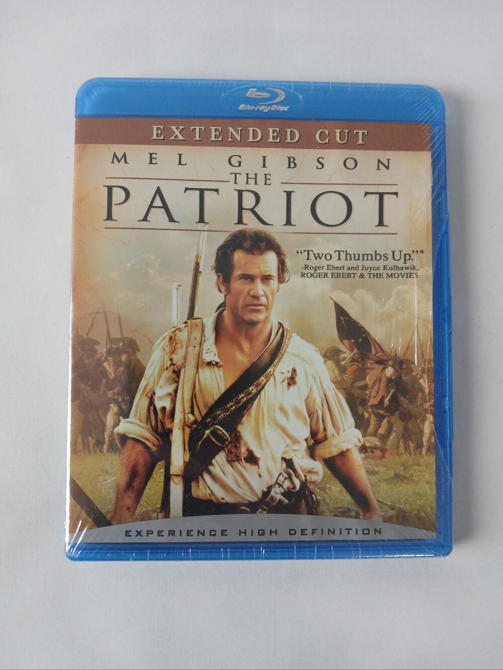 New The Patriot Extended Cut Blu-ray Movie With Mel Gibson